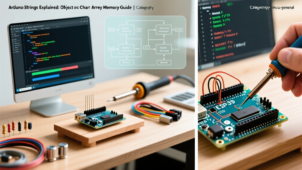 Arduino Strings Explained: Object vs Char Array Memory Guide