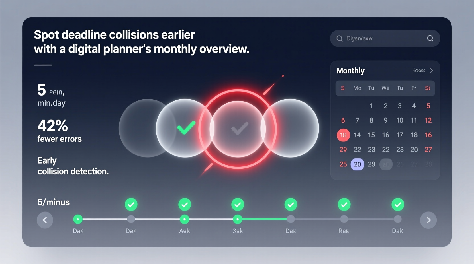 Digital Planner: Monthly vs Weekly View for Deadlines