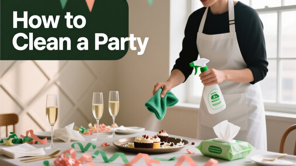How to Clean Up After a Party: Host's Guide
