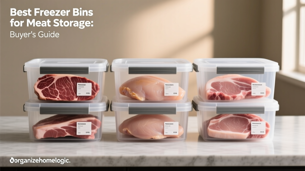 Best Freezer Bins for Meat Storage: Buyer's Guide