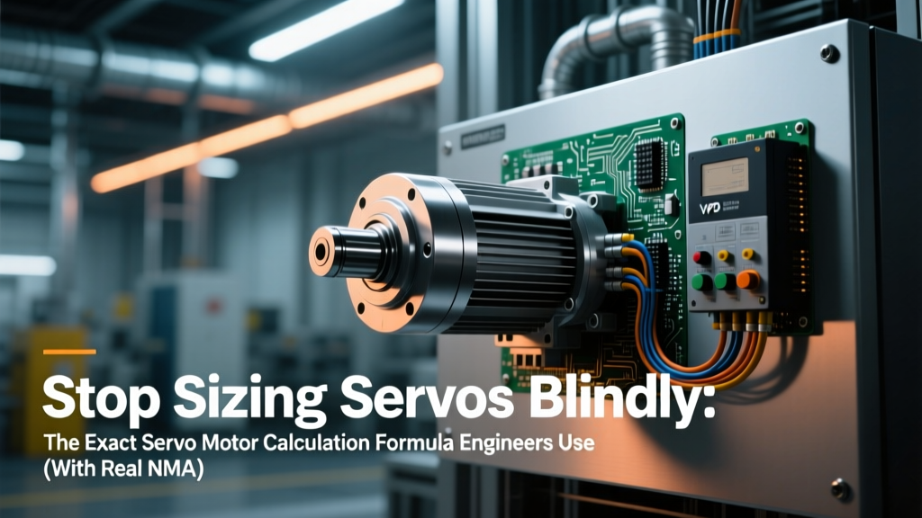 Exact Servo Motor Sizing Formula for Engineers