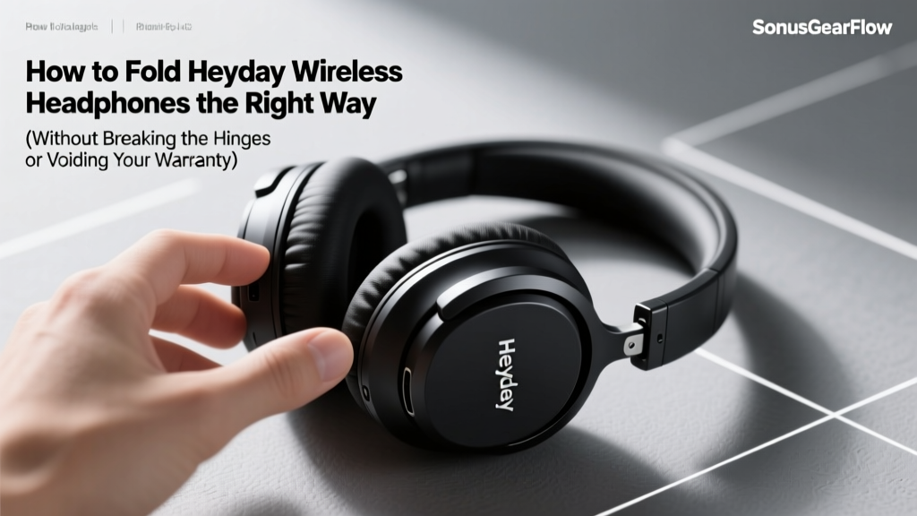 Heyday Wireless Headphones Folding Guide (2026)