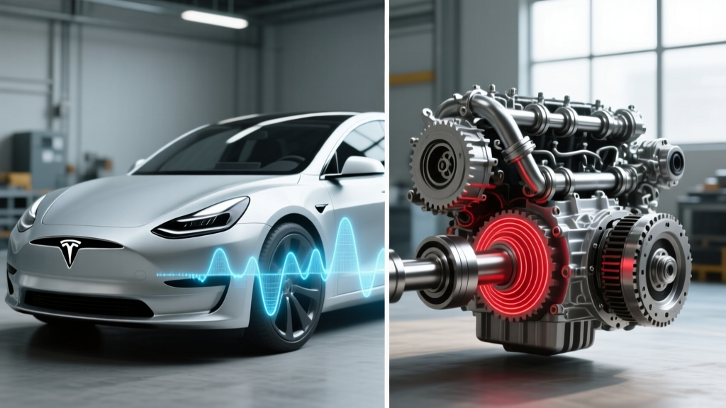 Drivetrain Tesla vs ICE: Driveshaft Vibration Diagnosis Guide