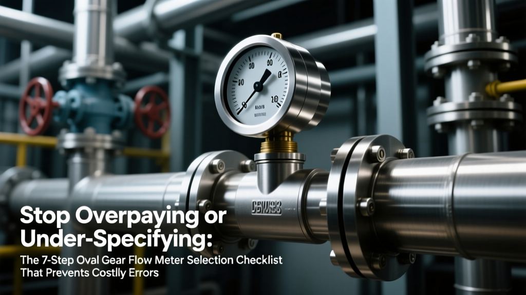 Oval Gear Flow Meter Selection Checklist