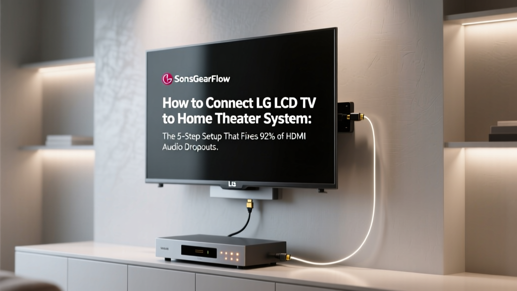 LG LCD TV to Home Theater Setup Guide (2026)