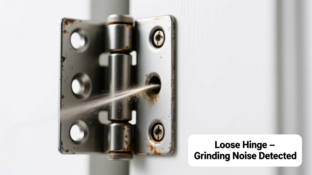 Loose Door Hinge Making Grinding Noise: Quick Diagnosis