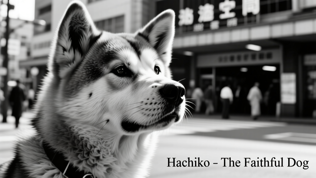 Faithful Dog Hachiko Photo (Wikimedia Commons, Public Domain)