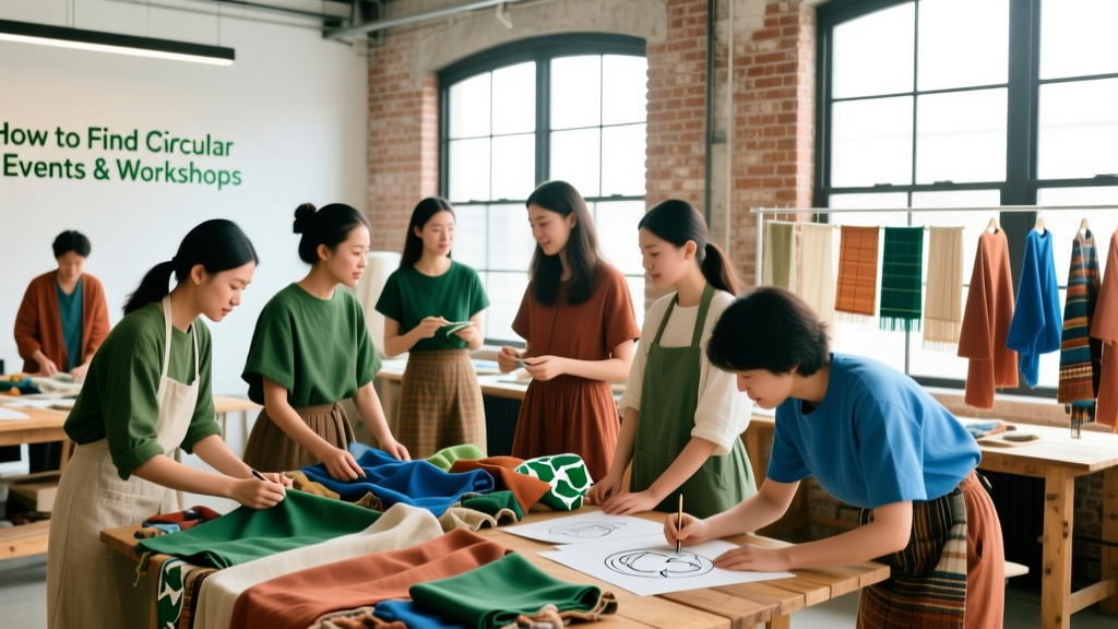 How to Find Circular Fashion Events & Workshops