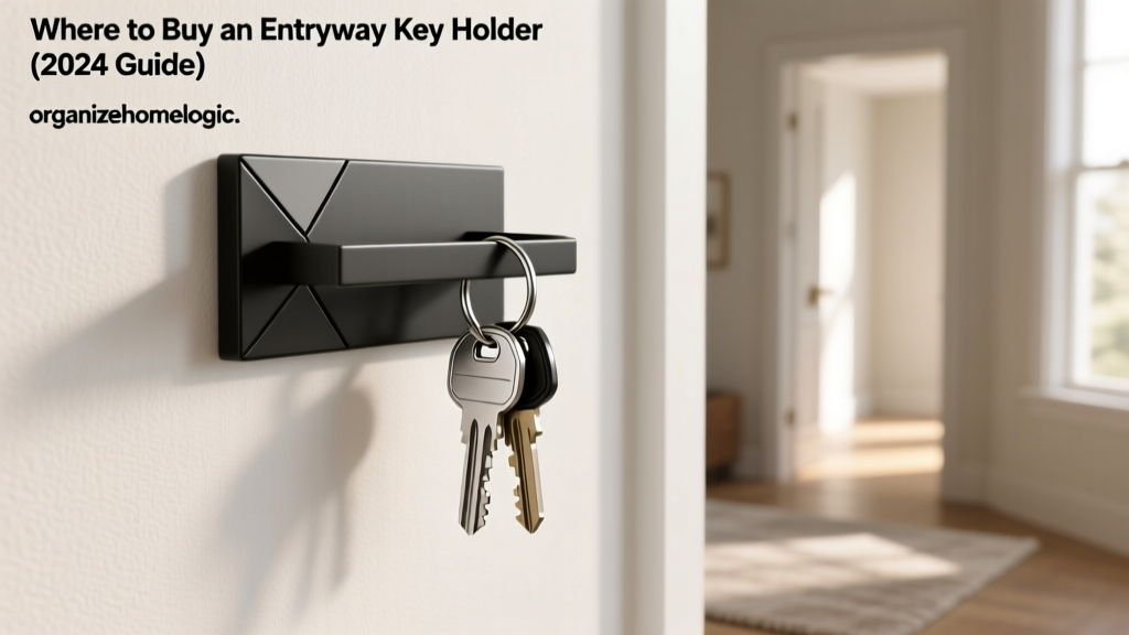 Where to Buy an Entryway Key Holder (2024 Guide)