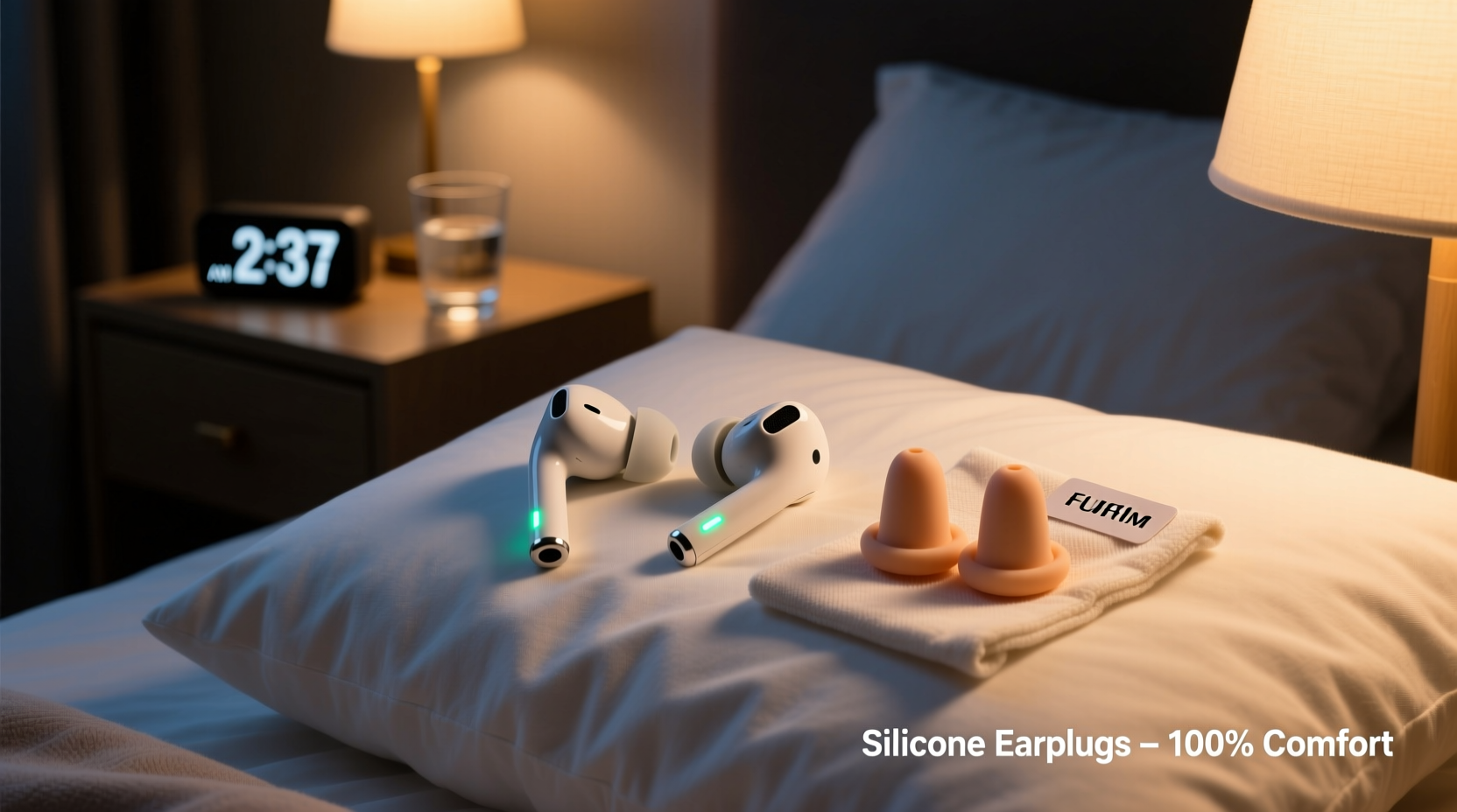 noise cancelling earbuds vs earplugs for sleeping which is more comfortable