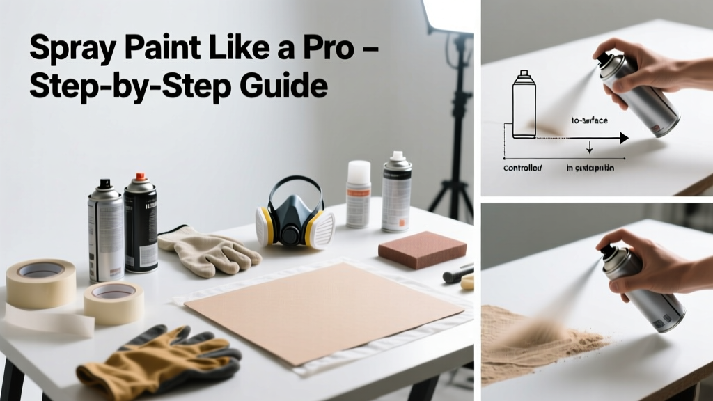 How to Spray Paint Like a Pro: Indoor & Outdoor Projects