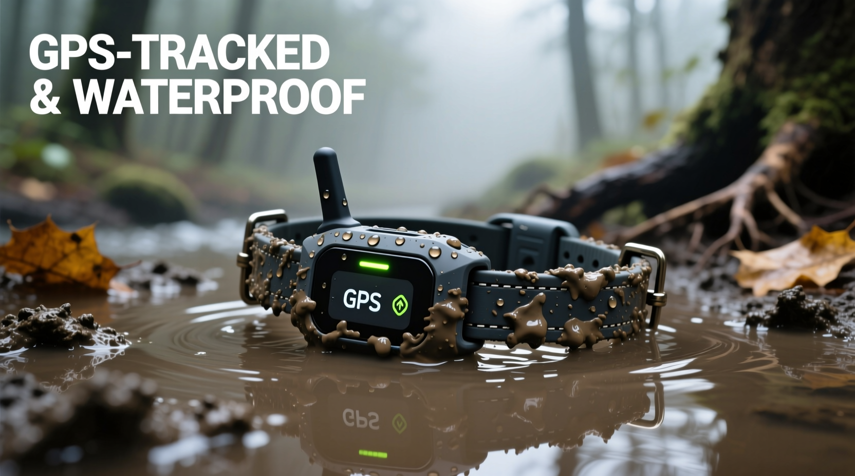 pet tracking collars with gps can they survive mud baths and swimming