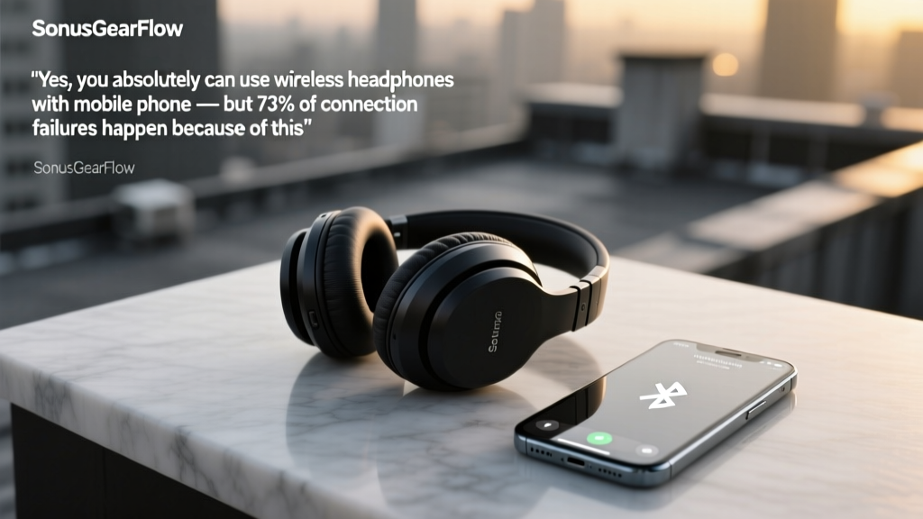 Wireless Headphones with Mobile Phone: Fix Bluetooth Issues