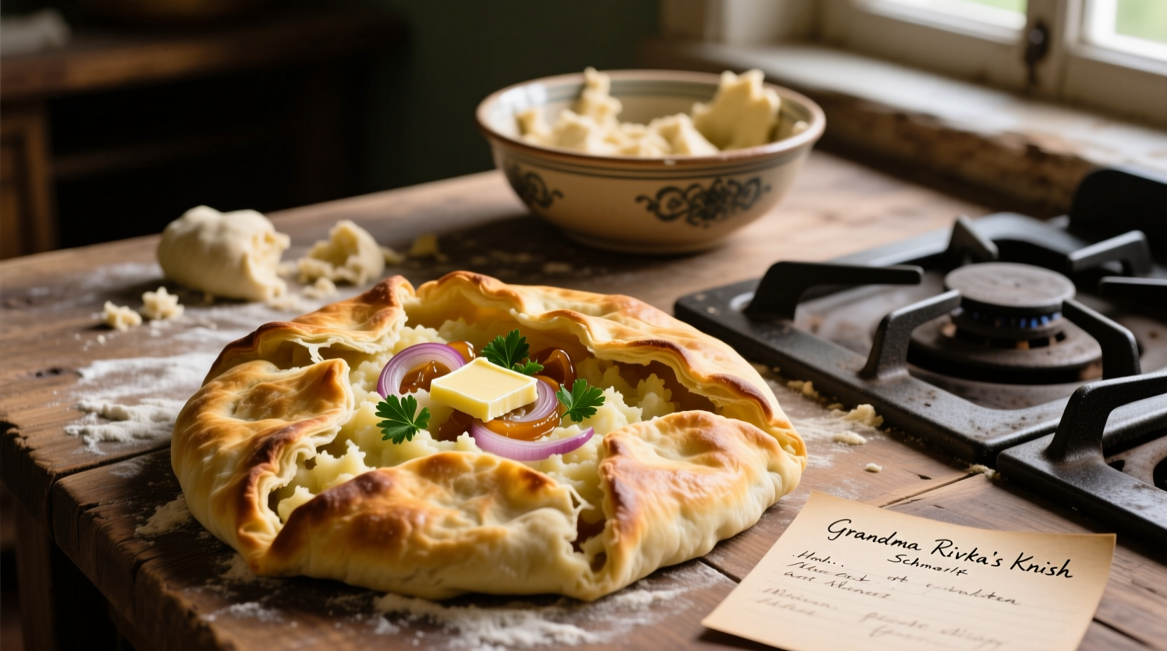 Authentic Jewish Potato Knish Recipe: Crispy Outside, Fluffy Inside