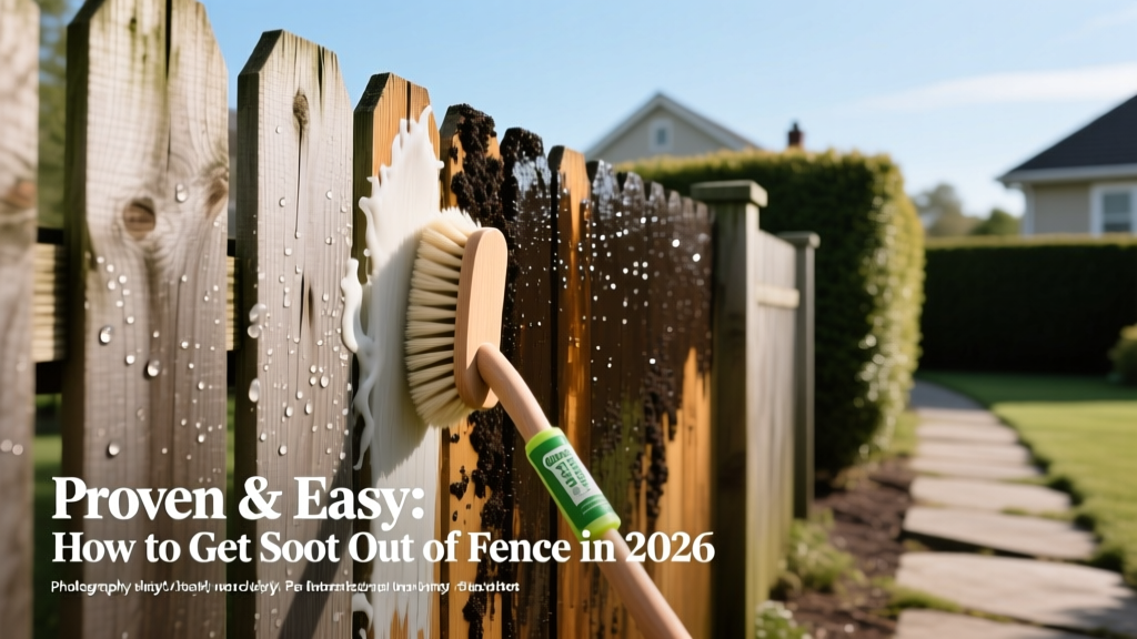 Proven & Easy: How to Get Soot Out of Fence in 2026