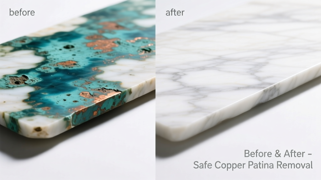 How to Remove Copper Patina from Marble Safely