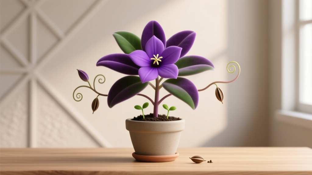 Purple Passion Plant Seeds: Rare & How to Germinate