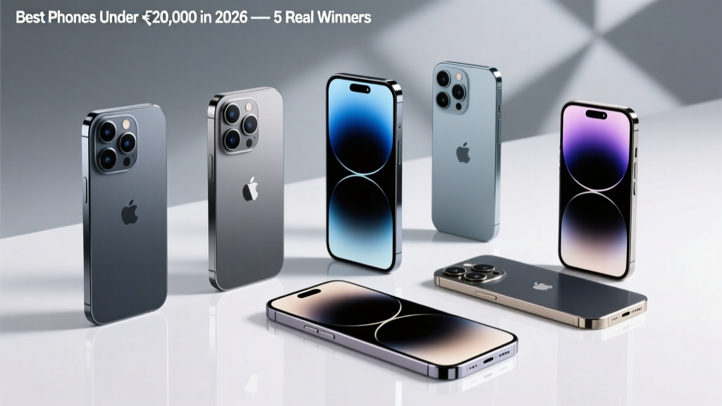 Best Phones Under ₹20,000 in 2026 — 5 Real Winners