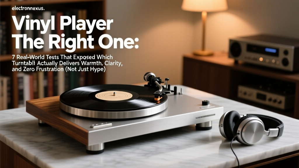 Vinyl Player The Right One: 7 Real-World Tests That Exposed Which Turntable Actually Delivers Warmth, Clarity, and Zero Frustration (Not Just Hype)