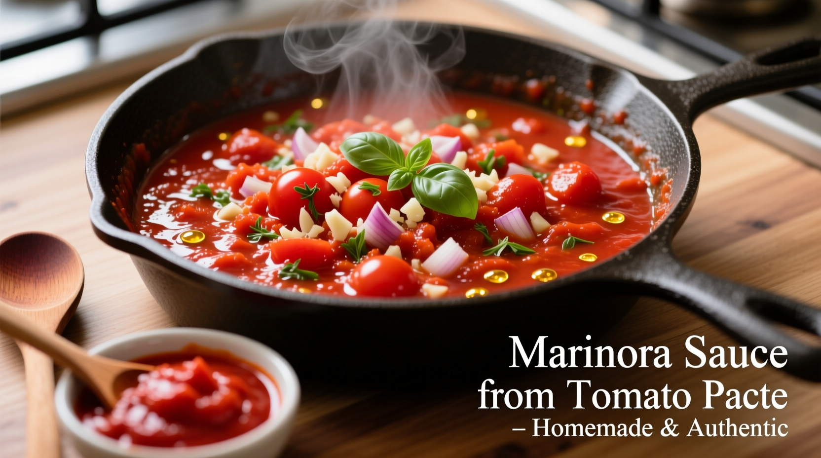 Marinara Sauce from Tomato Paste: Quick 20-Minute Recipe