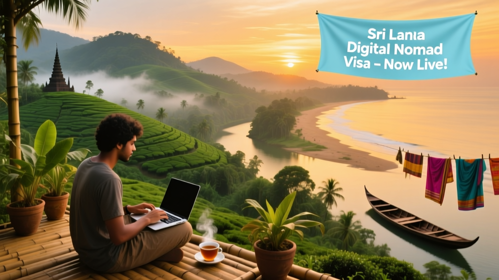Sri Lanka Just Launched a New Digital Nomad Visa: What Remote Workers Need to Know in 2024