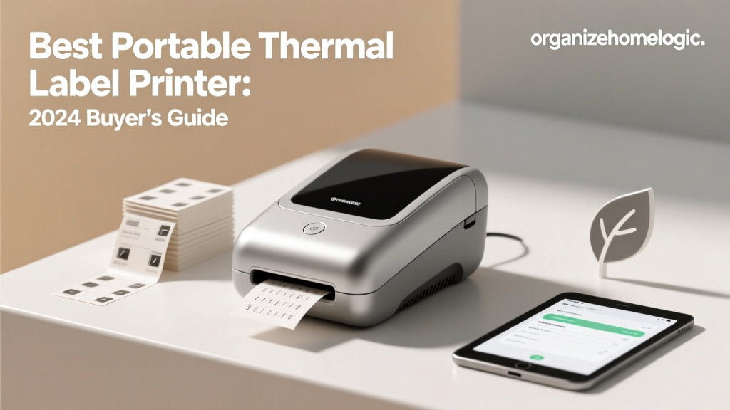 Best Portable Thermal Label Printer: 2024 Buyer's Guide