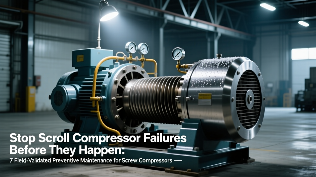 Prevent Scroll Compressor Failures: 7 Field-Validated PM