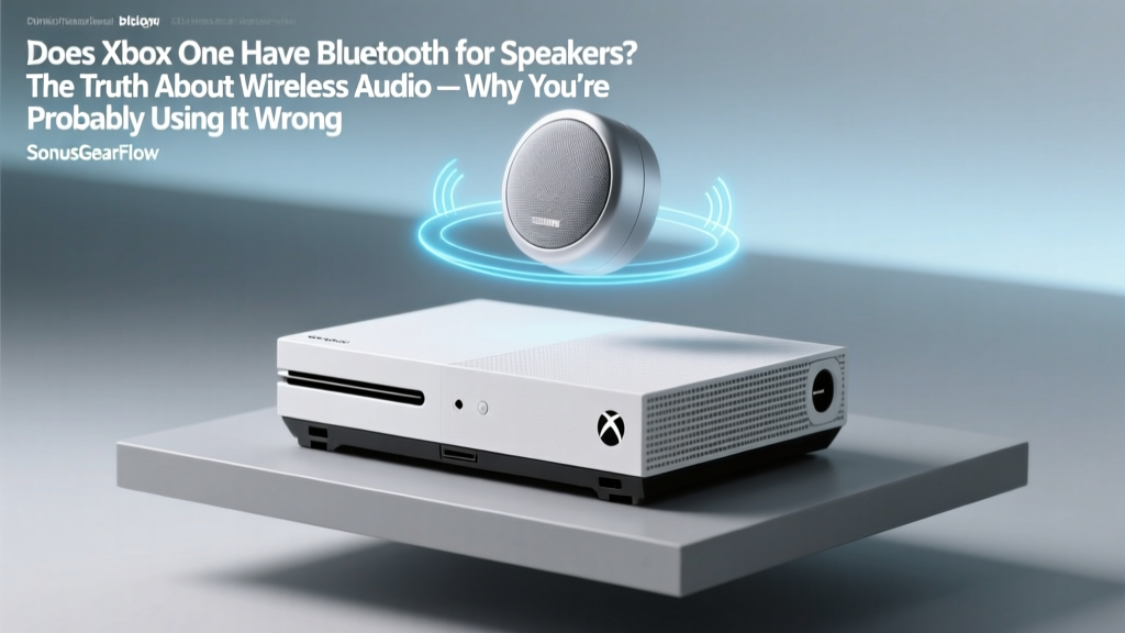 Does Xbox One Have Bluetooth For Speakers (2026)
