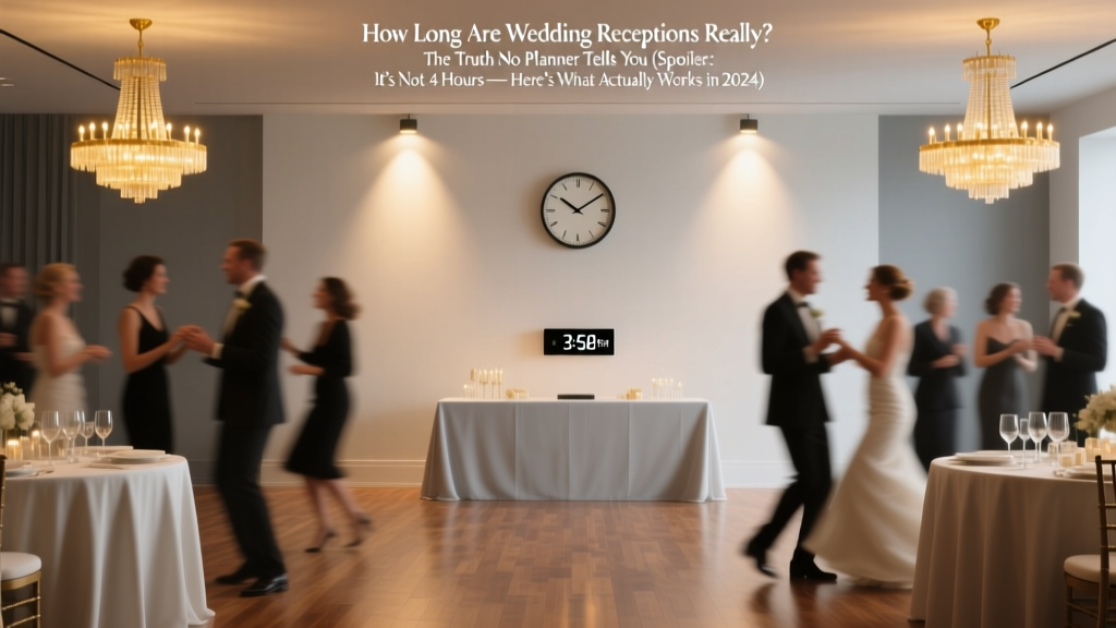 Wedding Reception Length: What Actually Works (2026)