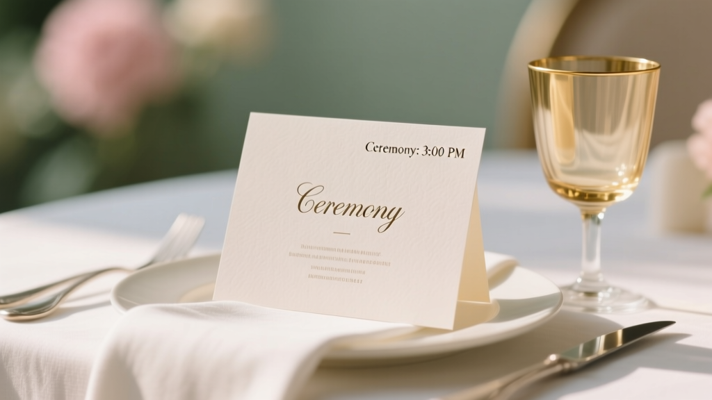 Do You Put Ceremony Time on Wedding Invite? (2026)