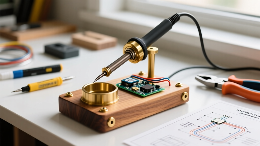 How to Build a Safe DIY Soldering Iron Stand for Beginners