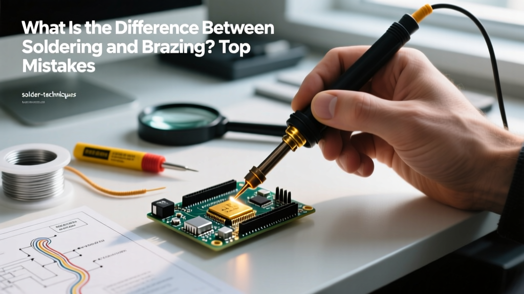 What Is the Difference Between Soldering and Brazing? Top Mistakes