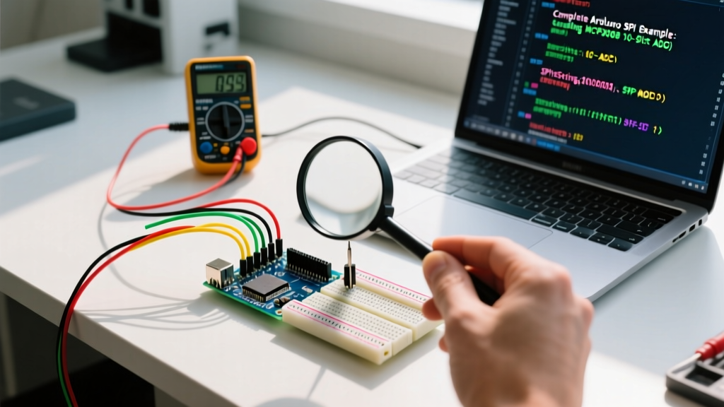 Complete Arduino SPI Example: Reading MCP3008 10-Bit ADC