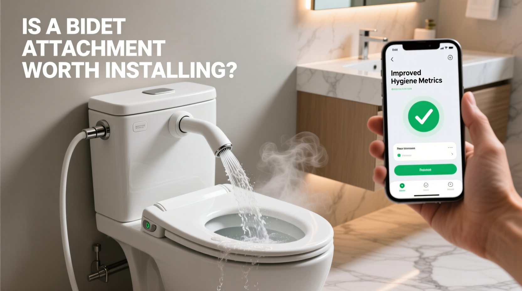 is a bidet attachment worth installing for better personal hygiene