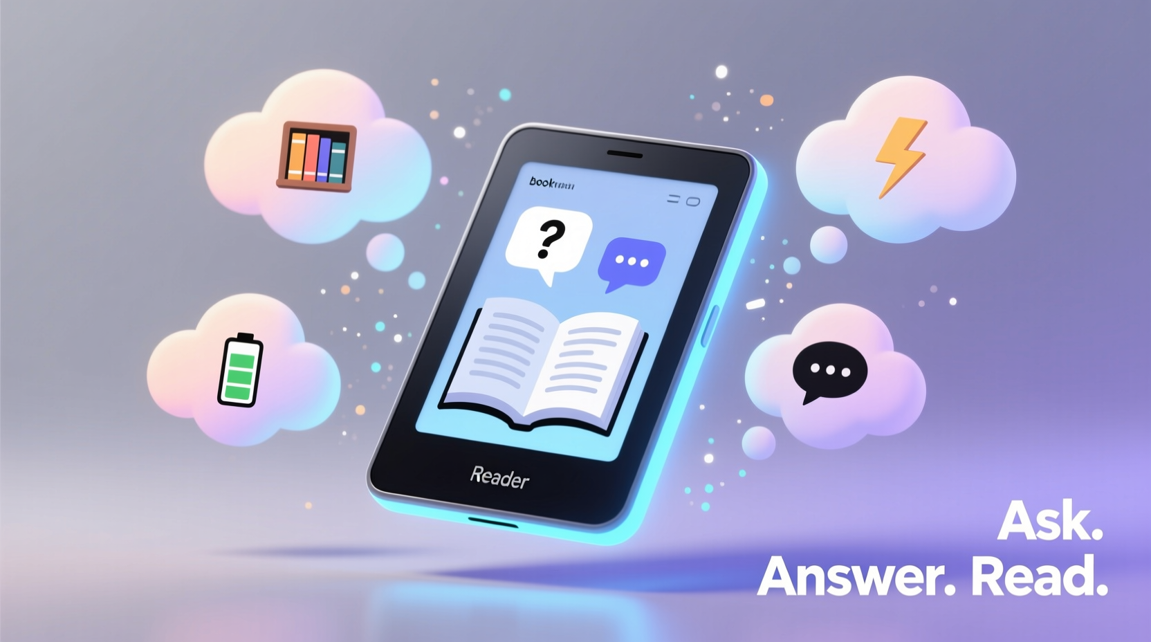 ask and answer questions about ebooks and ereaders