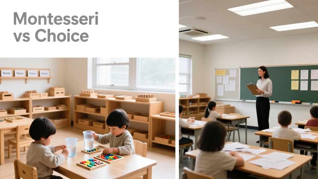 Montessori vs Choice: Evidence-Based Insights for Families