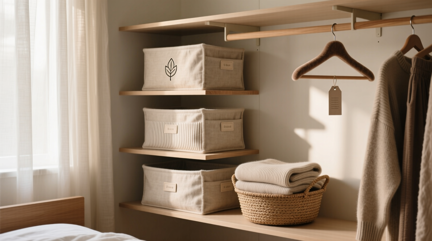 closet organization tips for sensory sensitivity