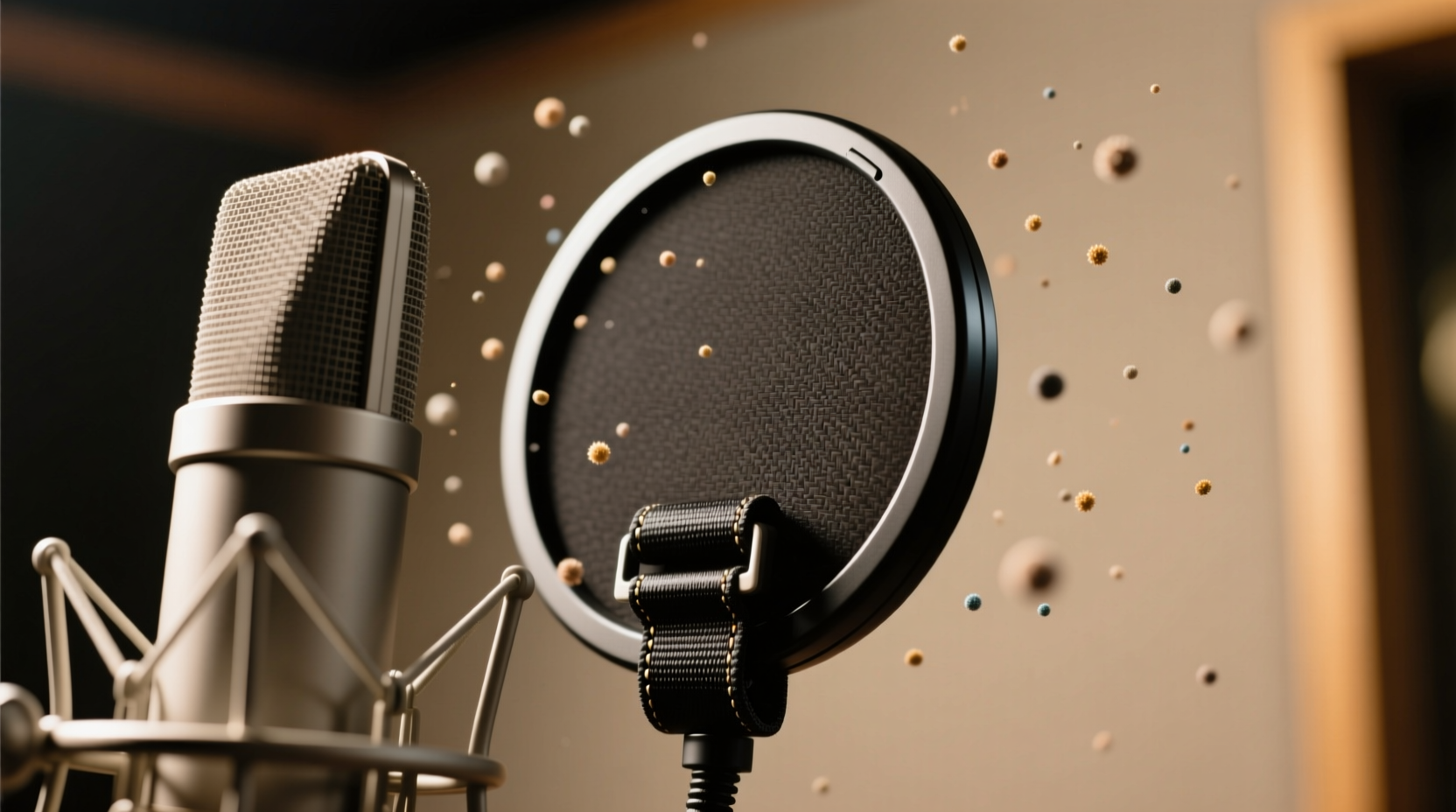 use a seatbelt pad as a microphone windscreen