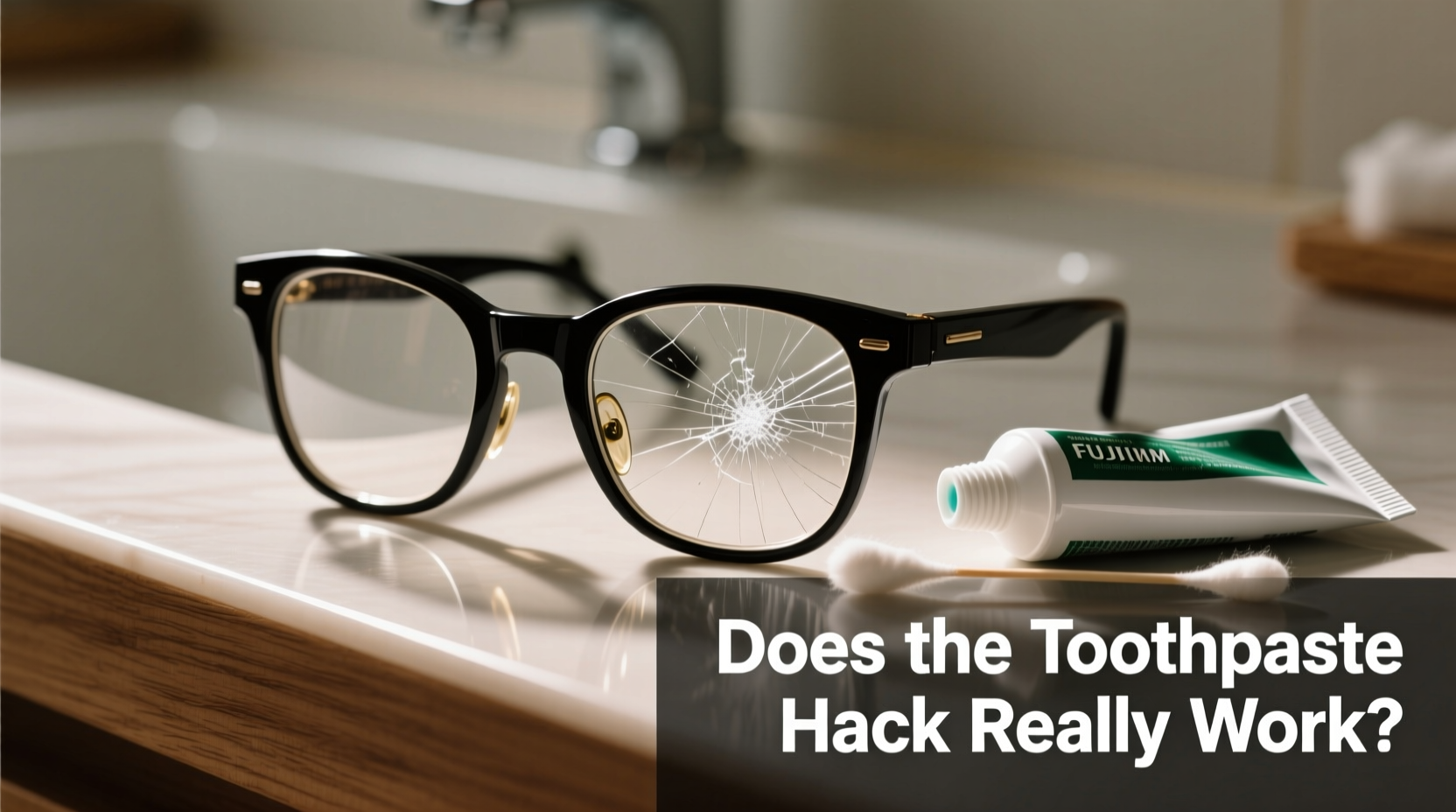 how to get scratches out of glasses does the toothpaste hack actually work