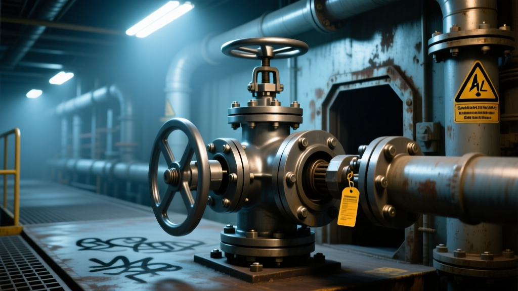 Confined Space Entry for Gate Valve Maintenance