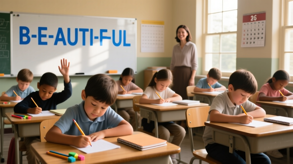 Spelling Development in Children: Evidence-Based Insights for Educators and Caregivers
