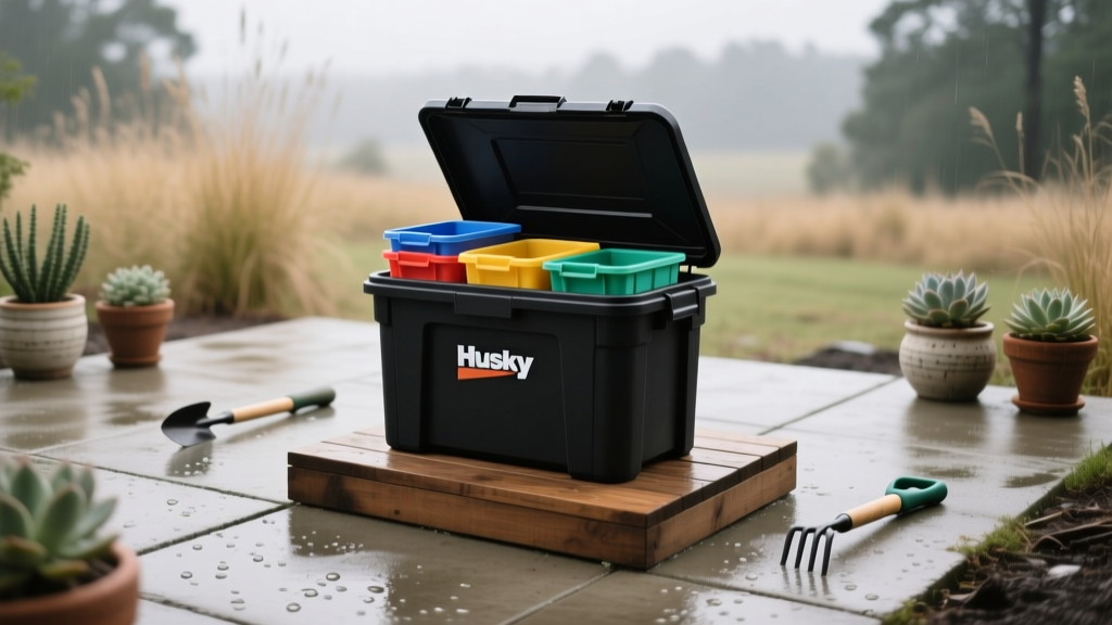Are Husky Storage Containers Waterproof? Outdoor Use Guide