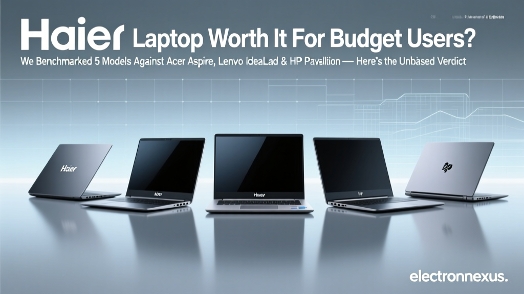 Haier Laptop Worth It For Budget Users? We Benchmarked 5 Models Against Acer Aspire, Lenovo IdeaPad & HP Pavilion — Here’s the Unbiased Verdict