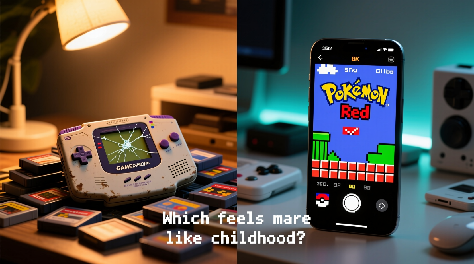 retro handheld consoles vs modern emulation which delivers better nostalgia