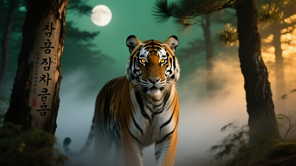Tiger in Korean: Cultural Dream Symbolism