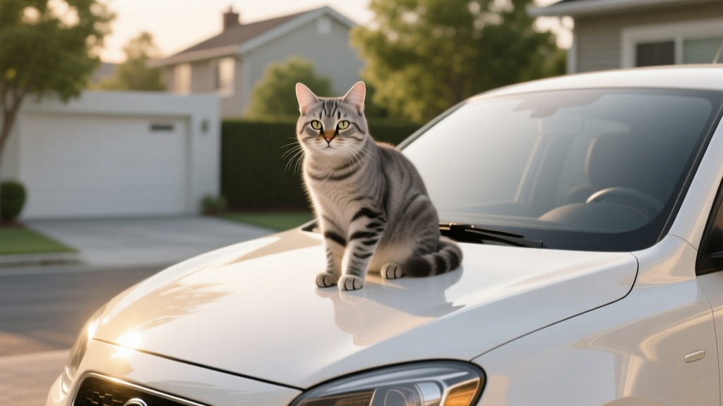 Why Cats Sit on the Hood of a Warm Car