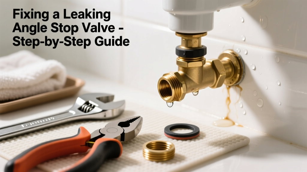 Fix a Leaking Angle Stop Valve in Your Bathroom