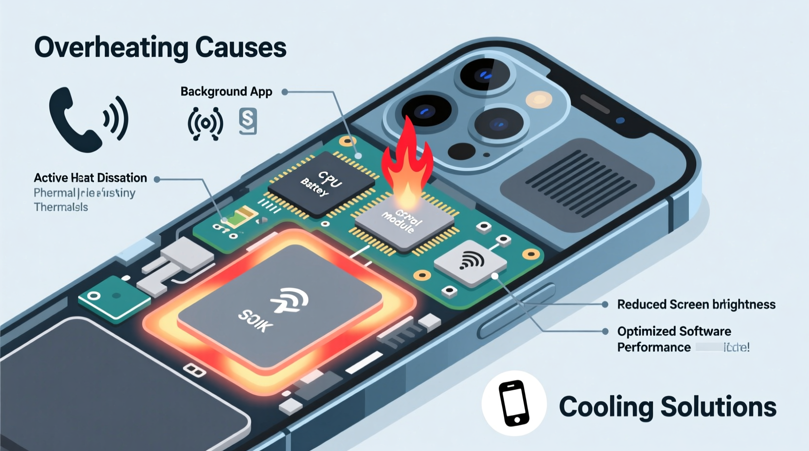 why does my phone get hot during calls possible causes and cooling solutions