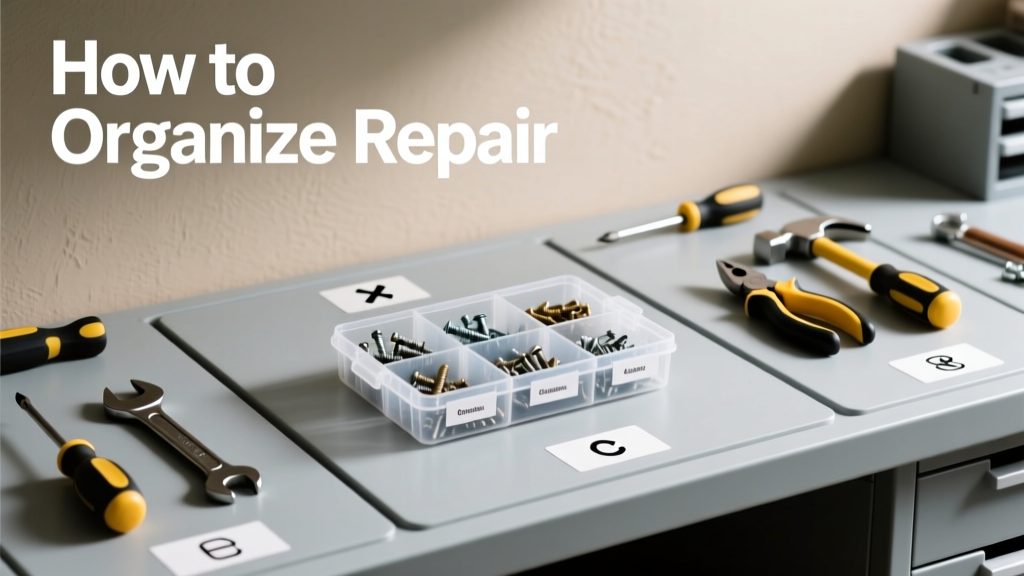 How To Organize Repair: A Practical, Step-by-Step Framework for Homeowners and Facility Managers