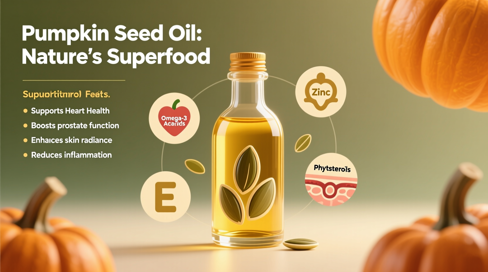 Pumpkin Seed Oil Benefits: Science-Backed Health Facts
